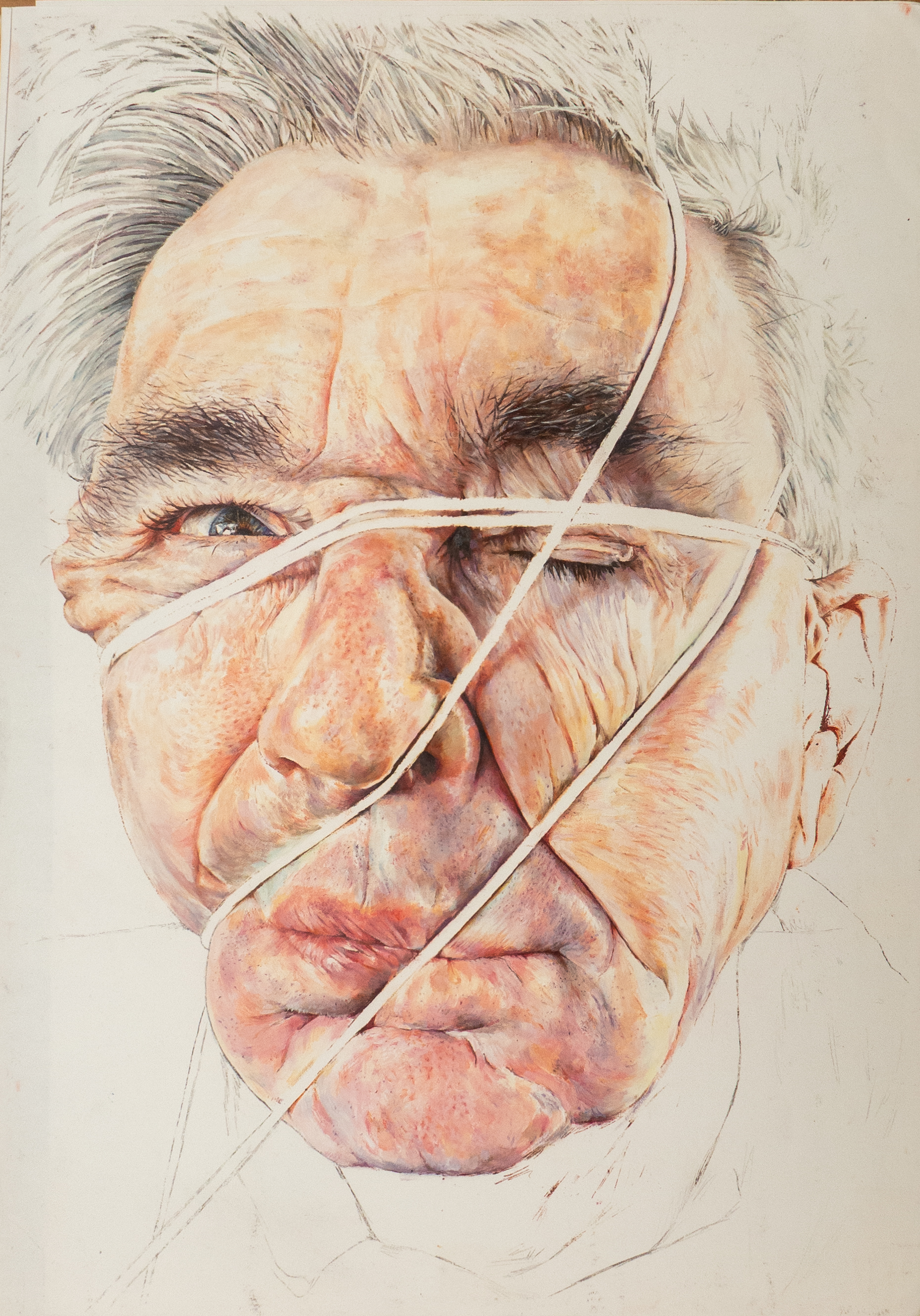 Portrait - distortion