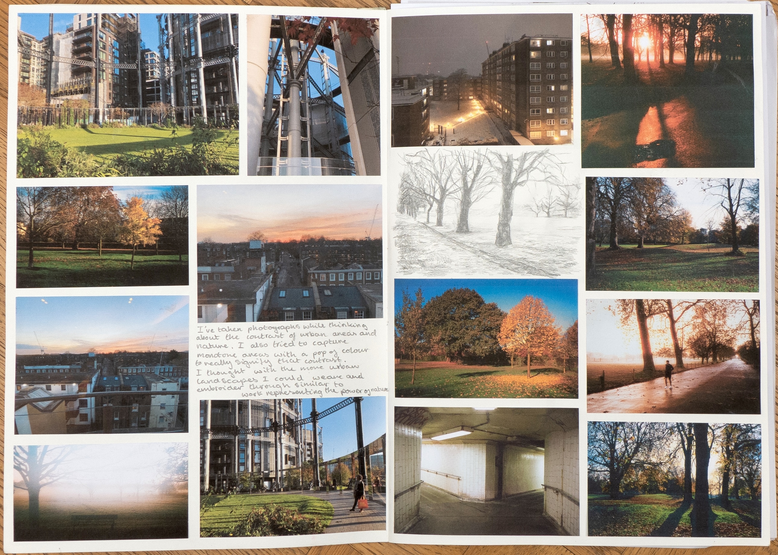 Buildings in their settings.